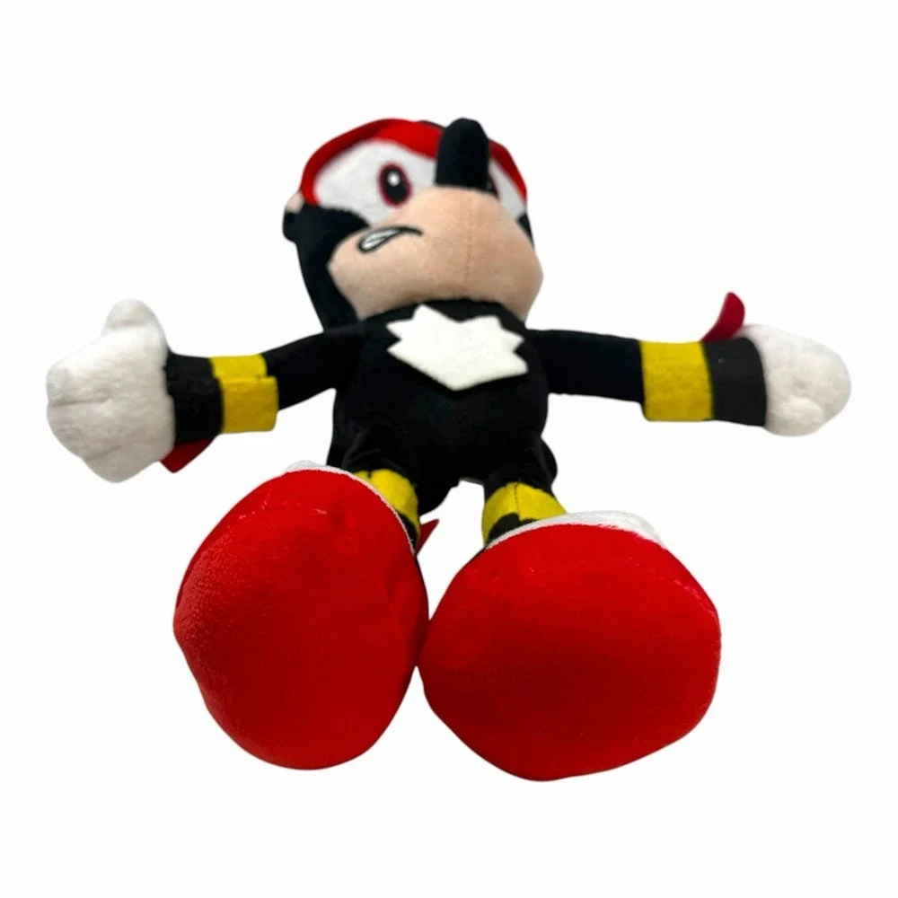 Shadow‎ the Hedgehog Plush Sonic the Hedgehog Black Red Stuffed Toy with Suction
